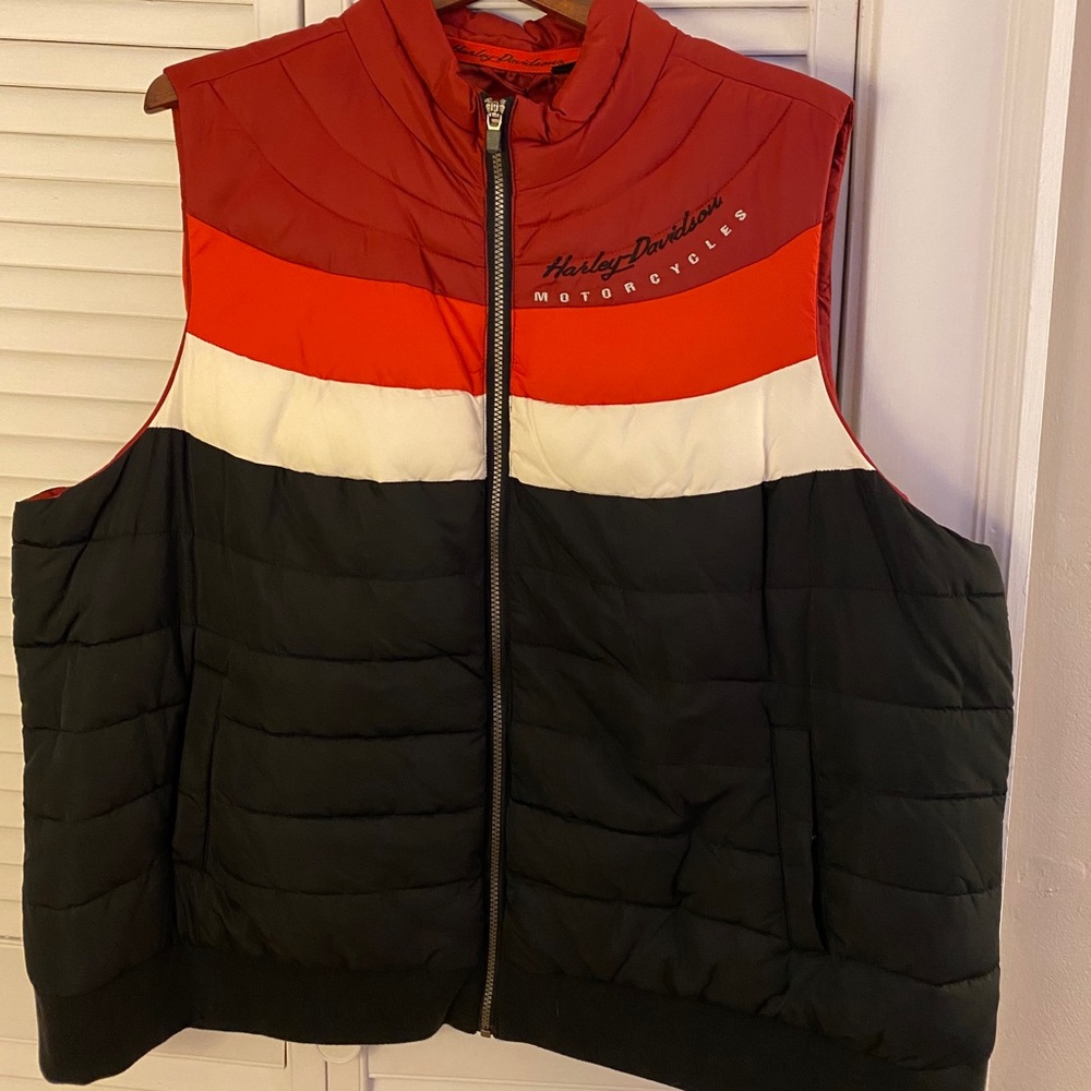 NWT Harley Davidson Winter Puffer Vest